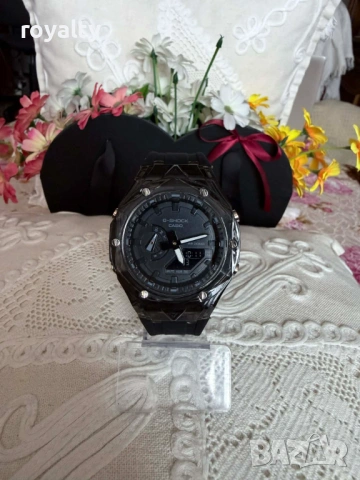 G-SHOCK Нов Черен Часовник 