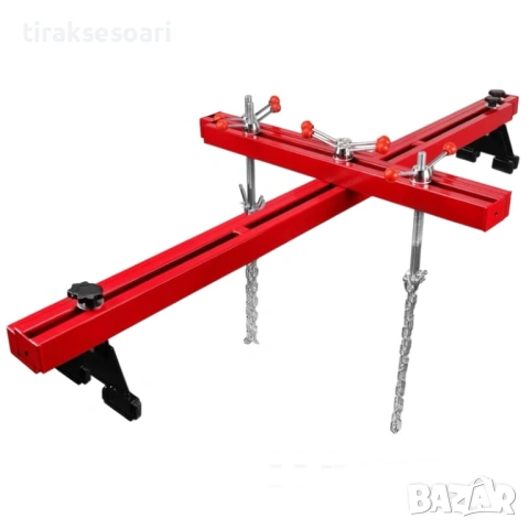 Професионална греда за двигател HAWEK 500 кг 180 см с напречна 90 см