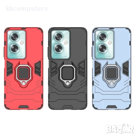 OPPO A79 5G Удароустойчив PC + TPU Finger Ring Калъф и Протектор, снимка 5 - Калъфи, кейсове - 52057116