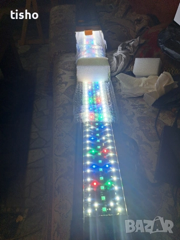 продавам лед осветление за аквариум , снимка 3 - Оборудване за аквариуми - 53094152