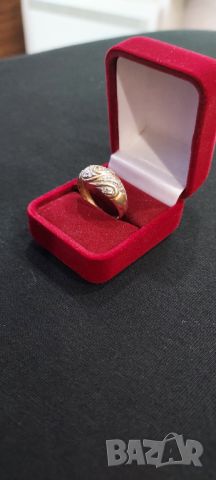 Златен пръстен 2.26гр.14кар., снимка 3 - Пръстени - 46440401