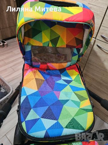 Бебешка количка Bebe Mobile Gusto 2в1, снимка 8 - Детски колички - 46446632