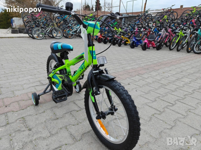 SPRINT Велосипед 16" ROBIX жълт, снимка 5 - Велосипеди - 53918236