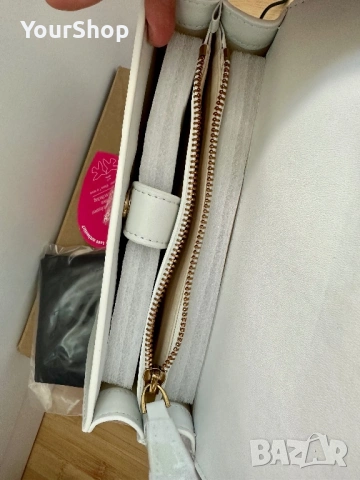 PINKO Love One Mini – оригинална кожена чанта | НОВА , снимка 6 - Чанти - 54059172