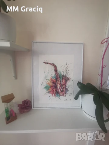 Принт на Акварел, авторски , снимка 2 - Картини - 50469986