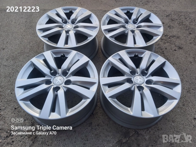 4 броя алуминиеви джанти за Peugeot 308 16, снимка 2 - Гуми и джанти - 51582016