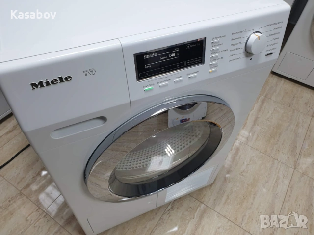 9кг Пара Miele Сушилня с термопомпа Миеле 12м Гаранция