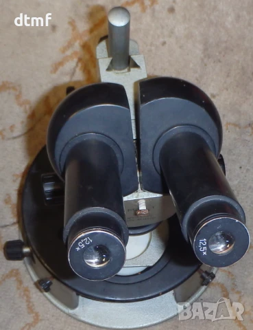 Руски стерео микроскоп МБС-1, снимка 2 - Други инструменти - 50621304