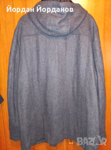 Мъжко вълнено палто Angelo Litrico, снимка 3 - Палта - 52688928