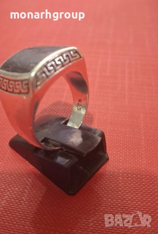 Сребърен пръстен, снимка 5 - Пръстени - 53395595