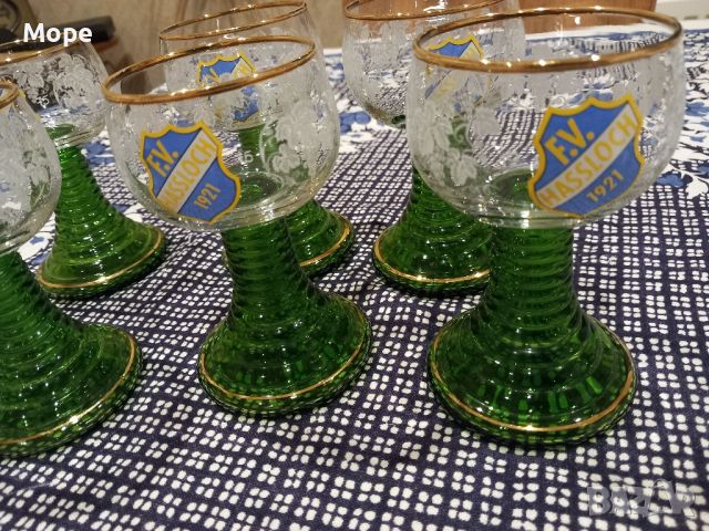 немски кристални чаши , снимка 3 - Чаши - 46434339
