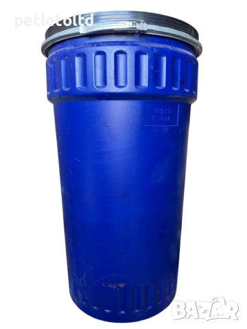 Бидон с метален обръч 220 литра , снимка 2 - Бидони, бурета и бъчви - 26058582