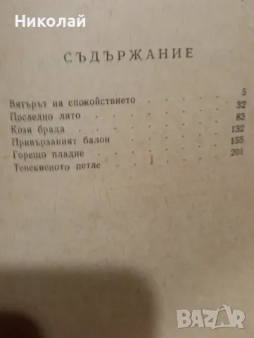 Вятърът на спокойствието - Йордан Радичков , снимка 3 - Художествена литература - 48635954