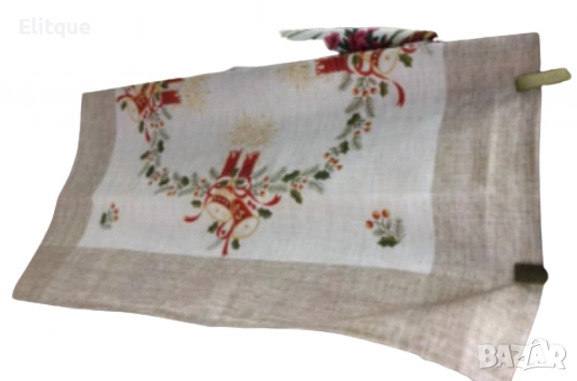 Празнична Коледна покривка – стил и уют за вашата трапеза, снимка 4 - Други стоки за дома - 52832219