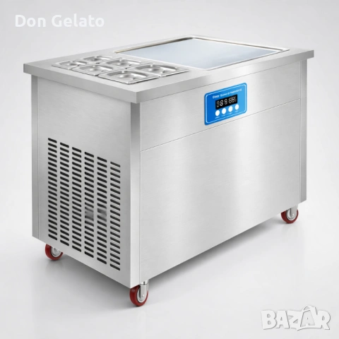 Професионална сладолед машина за Тайландски сладолед MK - PF1R - 6C