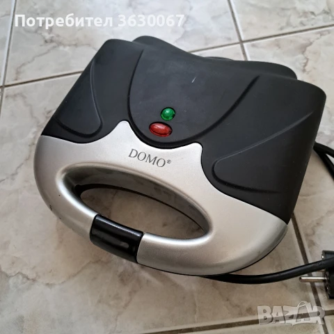 Работещ сандвич тостер Domo, снимка 3 - Тостери - 51115099