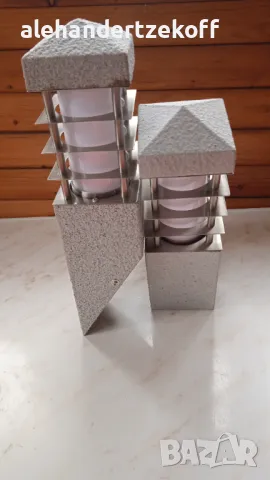 Градинска лампа за фасада и ограда, снимка 7 - Външни лампи - 49784911