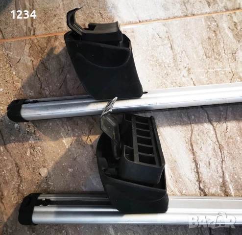 Алуминиев багажник напречни греди THULE рейки за NISSAN Juke първа генерация F15, снимка 5 - Аксесоари и консумативи - 51969112