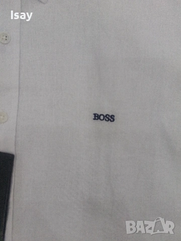 Мъжка риза БОСС 2ХЛ последен размер, снимка 4 - Ризи - 53919156