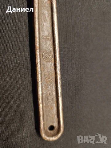 Съветски "френски"ключ, снимка 2 - Антикварни и старинни предмети - 51184506