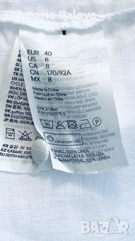 Модерен ленен топ кроп, снимка 11 - Корсети, бюстиета, топове - 51062983