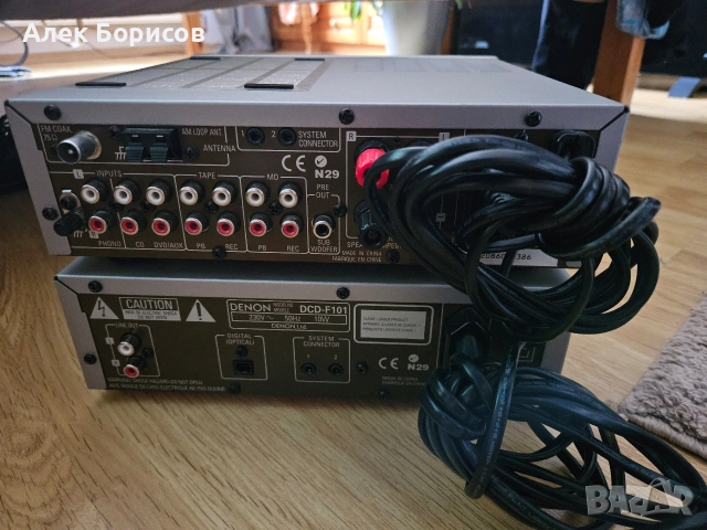 Стерео ресийвър Denon DRA-F101+CD DCD-F101, снимка 6 - Аудиосистеми - 52549657