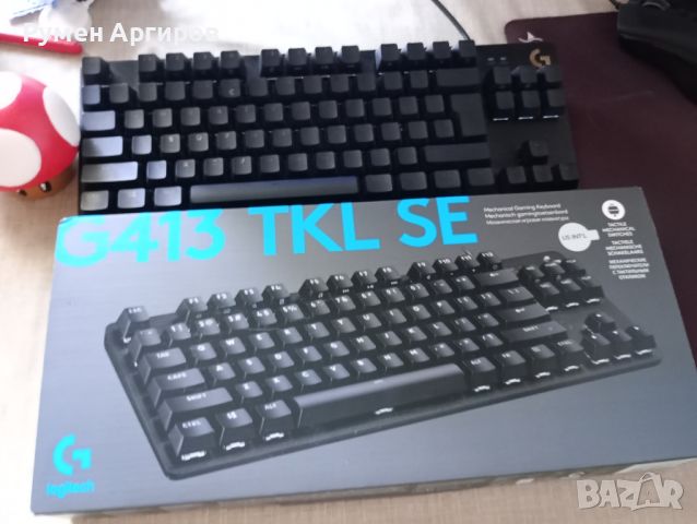 Механична клавиатура Logitech - G413 TKL SE US (920-010446), снимка 2 - Клавиатури и мишки - 46520971