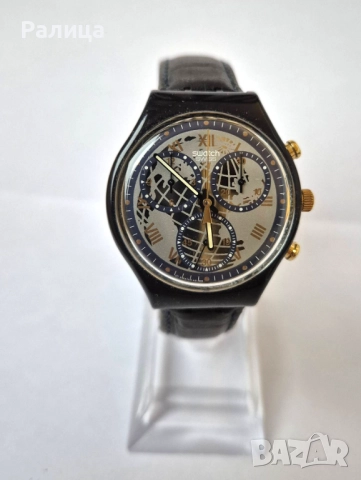 Часовник Swatch хронограф с 22 камъка,, снимка 2 - Мъжки - 52585102