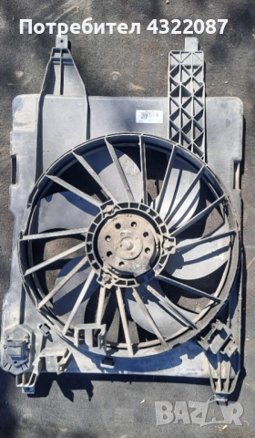 Интеркулер / Воден радиатор / Перка охлаж Рено Гранд Сценик / Renault Grand Scenic II 1.9 dci 130к.с, снимка 8 - Части - 51669566