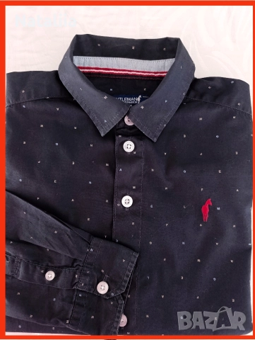 Стилна риза Gentleman Farmer – 10 г. / 134–140 см, снимка 3 - Детски ризи - 52828275