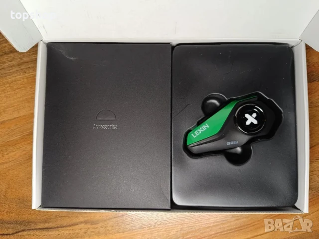 НОВ интерком LEXIN G2P Bluetooth слушалка за мотоциклетна каска, FM радио, 6 корпуса, универсално..., снимка 12 - Аксесоари и консумативи - 50556190