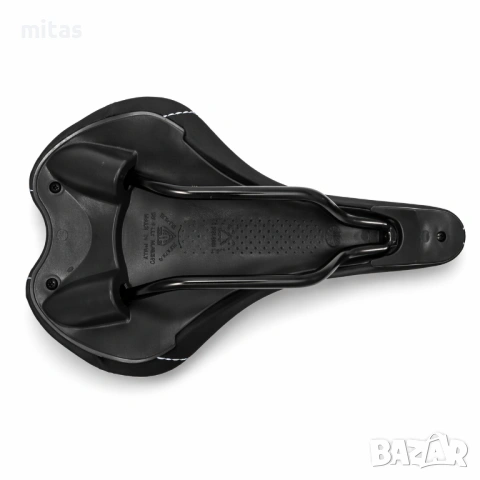 Седалка за велосипед Selle Monte Grappa Bora, черна, Made in Italy, снимка 9 - Аксесоари за велосипеди - 47370056