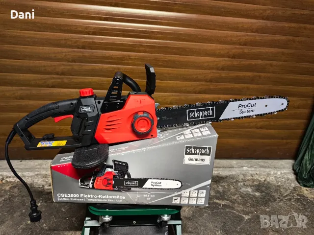 Електрическа резачка за дърва Scheppach 