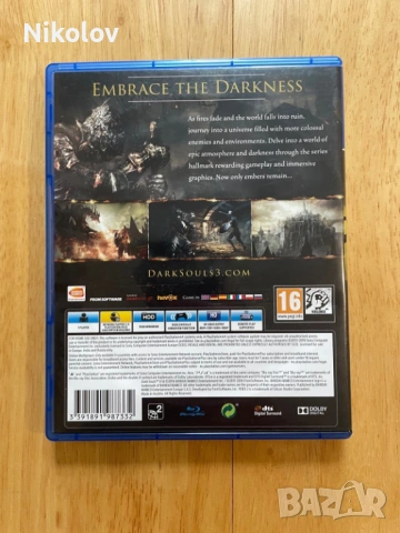 Dark Souls III PS4 (Съвместима с PS5), снимка 4 - Игри за PlayStation - 53618017