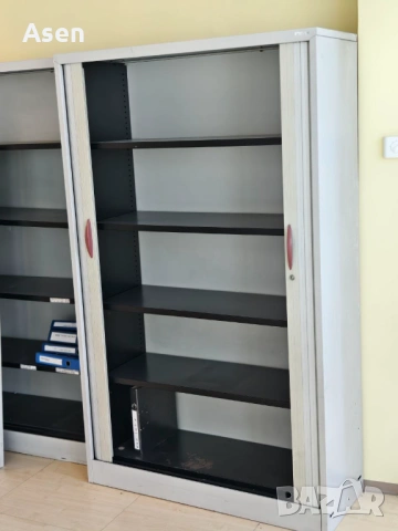 Метален шкаф стелаж за документи и инстрименти или за офис, снимка 4 - Шкафове - 54029115