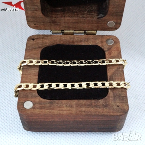 Синджир с 14К златно покритие 254580, снимка 3 - Колиета, медальони, синджири - 53268351
