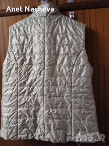 ЕЛЕК с две лица, с цип, джобове и блуза плътна, рае синьо бяло, снимка 6 - Блузи с дълъг ръкав и пуловери - 52346388