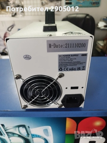 Лабораторно регулируемо DC захранване, снимка 4 - Друга електроника - 53698489