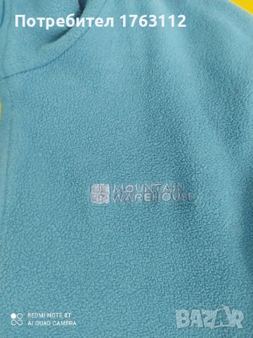 Mountain warehouse поларена блуза за 9-10 г.дете, снимка 3 - Детски Блузи и туники - 50613602