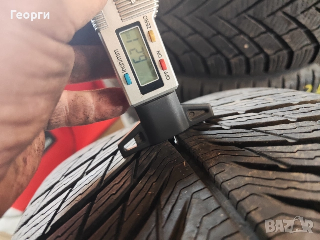 4бр.зимни гуми 225/50/18 Michelin, снимка 3 - Гуми и джанти - 52492845