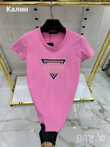 Дамски тениски Guess - различни цветове - 18€, снимка 9 - Тениски - 53236635