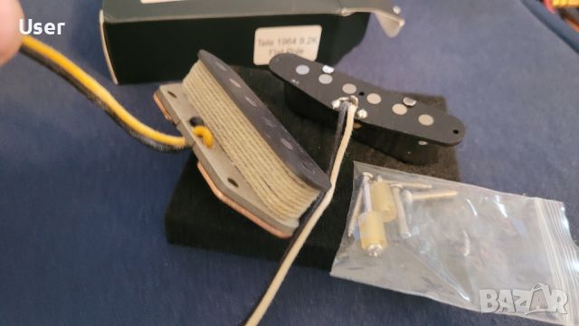 Алнико адаптери за Fender Telecaster, снимка 4 - Китари - 46415025
