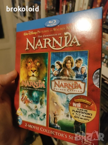 Хрониките на Нарния 1 и 2 блу рей