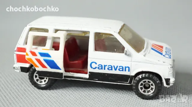 MATCHBOX DODGE Caravan Стара Метална играчка модел кола джип, снимка 4 - Колекции - 47757507