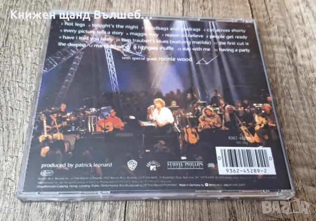 Компакт Дискове - Поп - Рок: Rod Stewart – Unplugged...And Seated, снимка 2 - CD дискове - 52395298
