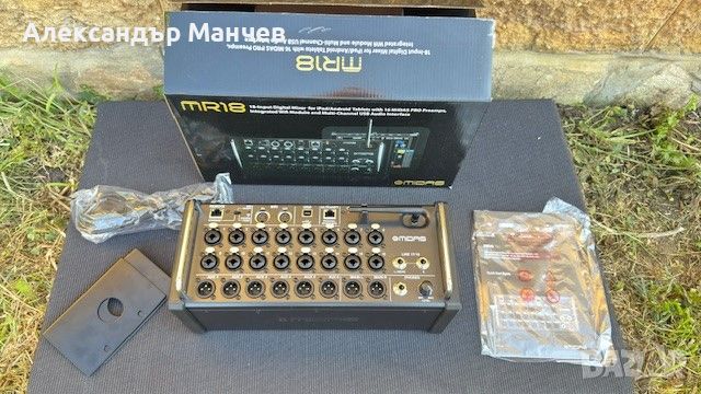 Продавам дигитален миксер MIDAS MR18 управление с таблет, снимка 2 - Ресийвъри, усилватели, смесителни пултове - 46767389