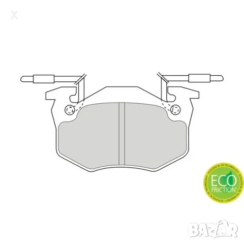 FERODO FSL428 Накладки предни ПРЕДНИ НАКЛАДКИ ALPINE V6 / CITROEN BX 1982-1994 OE 95624484 , снимка 1 - Части - 36787403