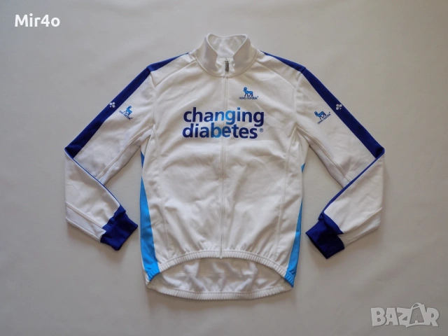 вело джърси nalini colnago shimano горнище яке екип блуза шосeйно колоездене мъжко оригинално S/L, снимка 6 - Спортни дрехи, екипи - 54001641
