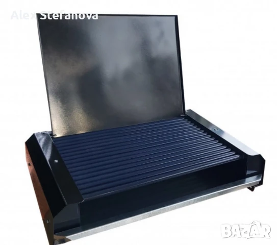 Електрическа скара, 2400W с капак, металокерамика, снимка 1