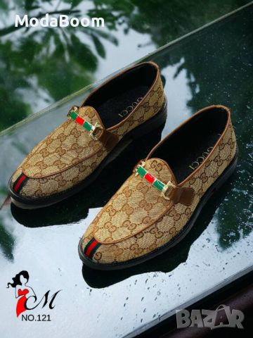 НОВО💥Gucci мъжки стилни мокасини , снимка 3 - Официални обувки - 46373566